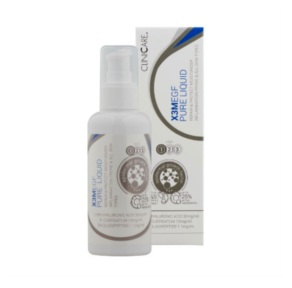 CLINICCARE X3M EGF Pure Liquid Moisturiser 100ml